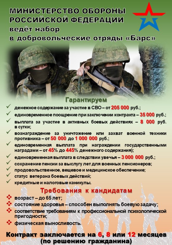Боевой Армейский Резерв Страны.