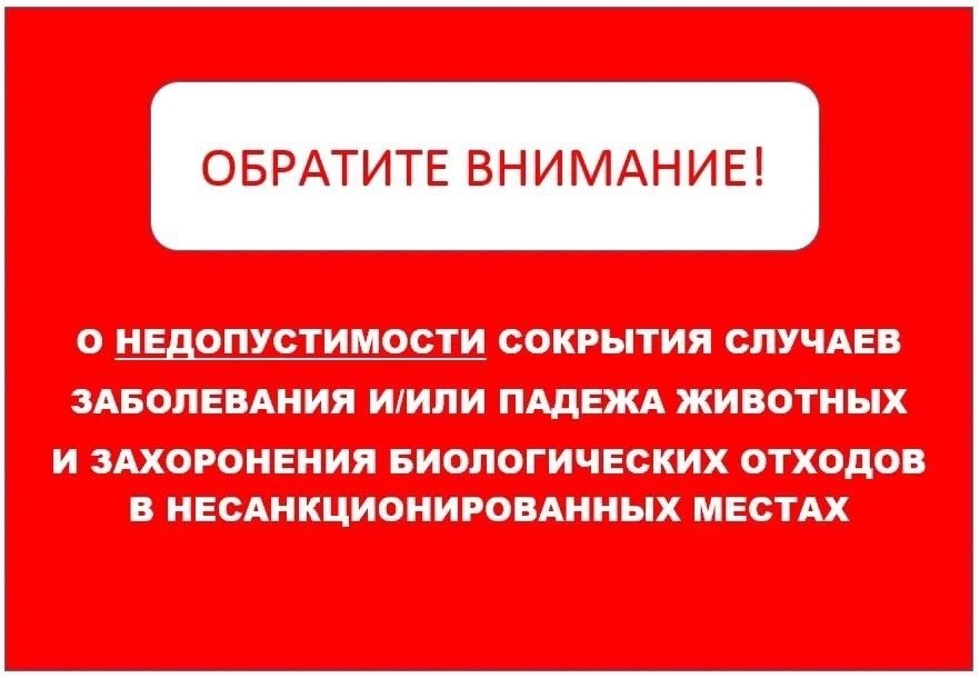 Важная информация для населения.